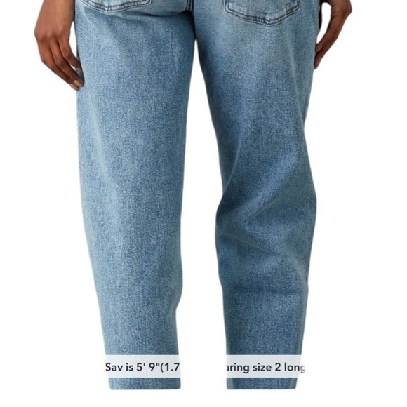 American Eagle Super High rise baggy Straight jeans - Picture 2 of 13